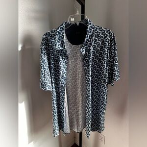 Raffi xxl button down cotton shirt